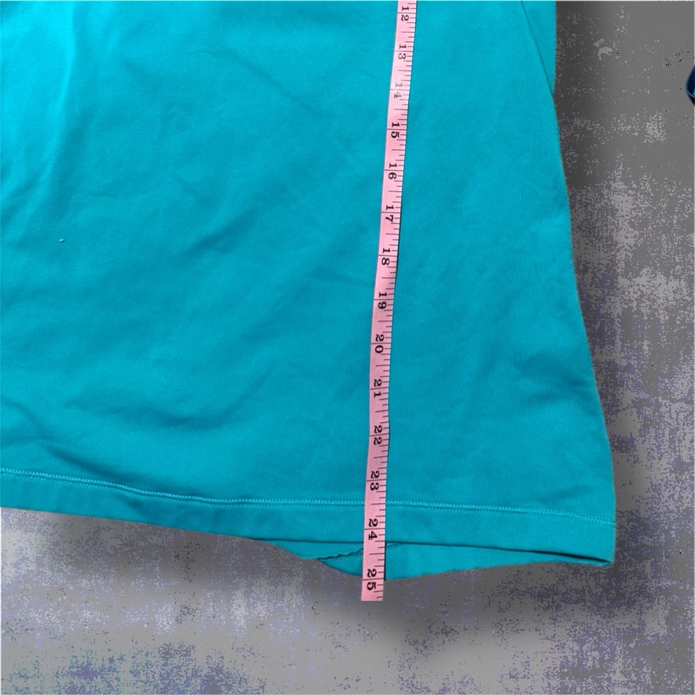 Nike Pro Women's Turquoise Hoodie - Picture 4 of 7